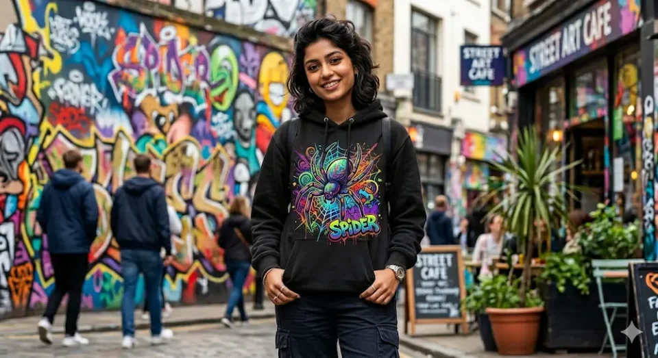Black Spider Hoodie