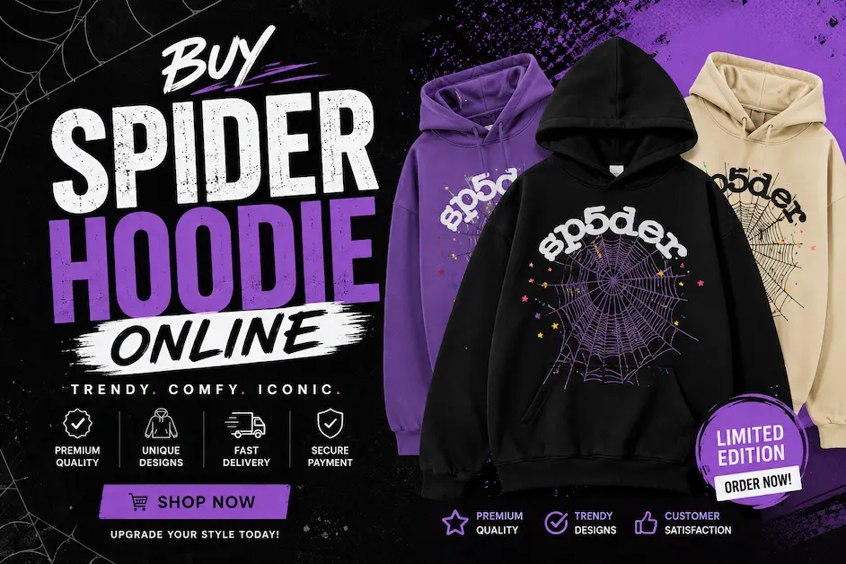 Buy Spider Hoodie Online