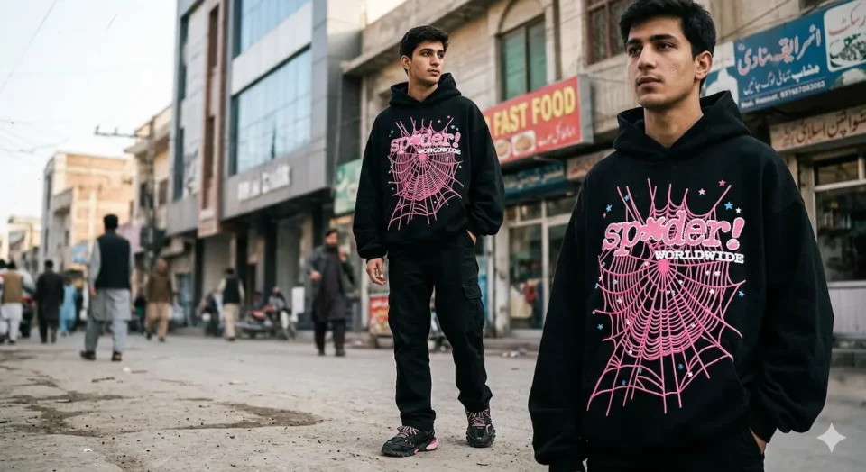 Oversized Spider Hoodie