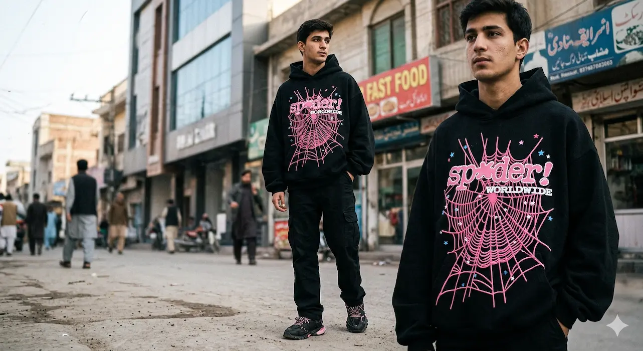 Oversized Spider Hoodie