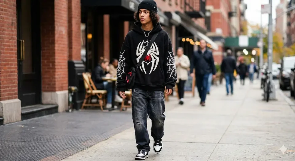 Spider Hoodie Fashion