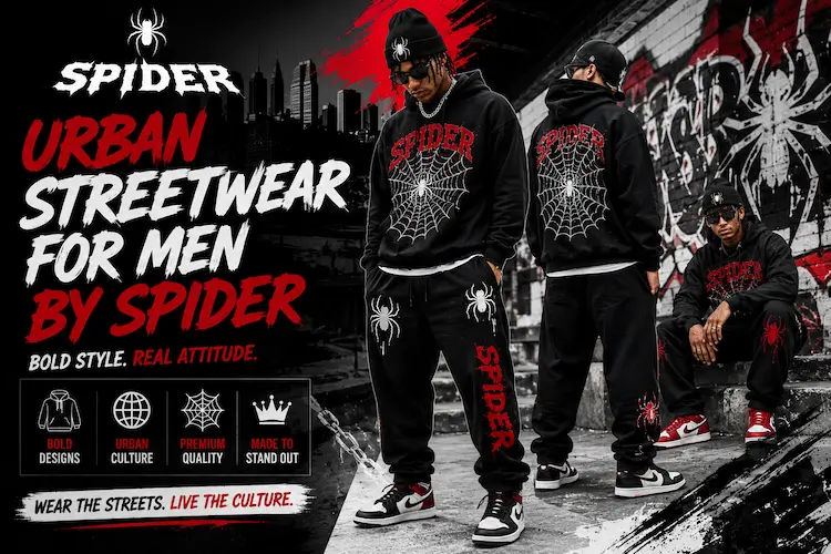 Urban Streetwear for Men by Spider