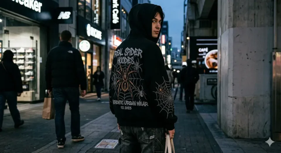 buy real spider hoodies