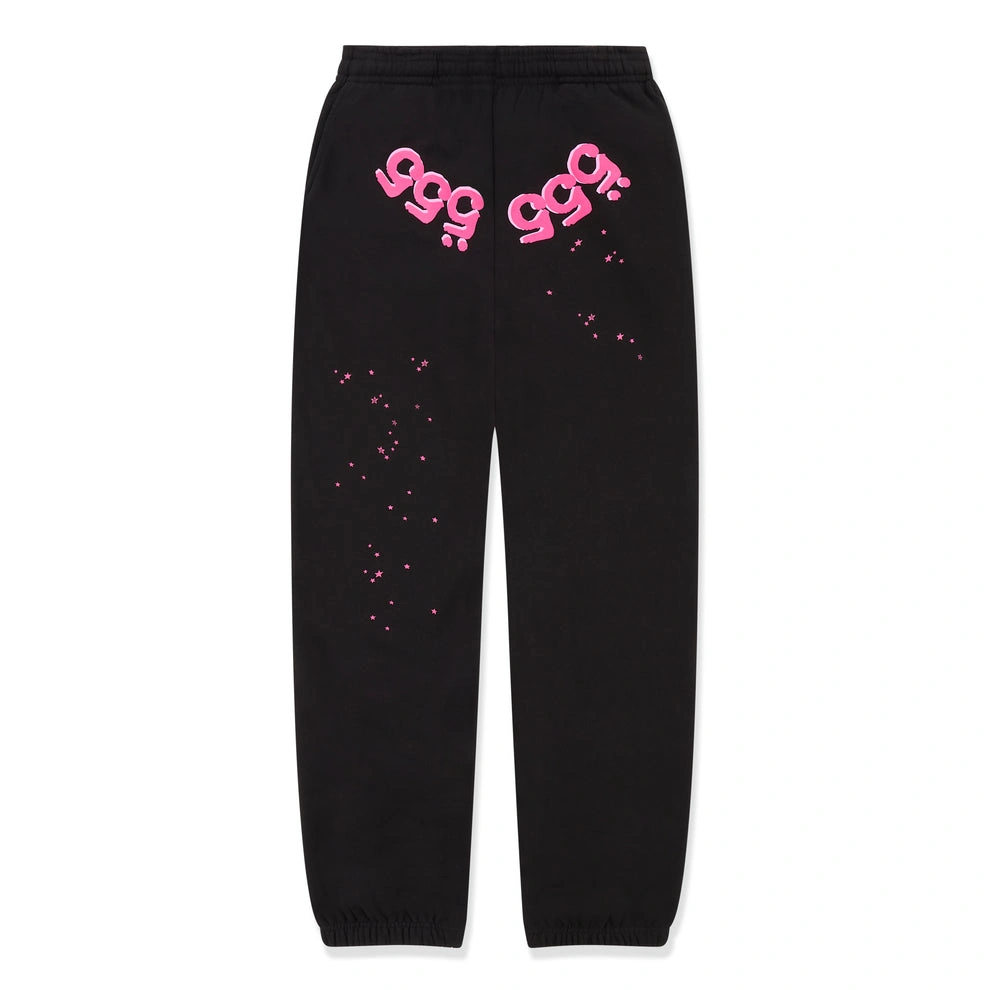 Sp5der 555 Angel Number Black Sweatpant