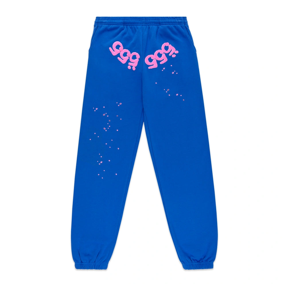 Sp5der 555 Blue Angel Number Sweatpant
