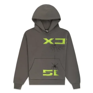 Sp5der 5ex Dark Grey Hoodie