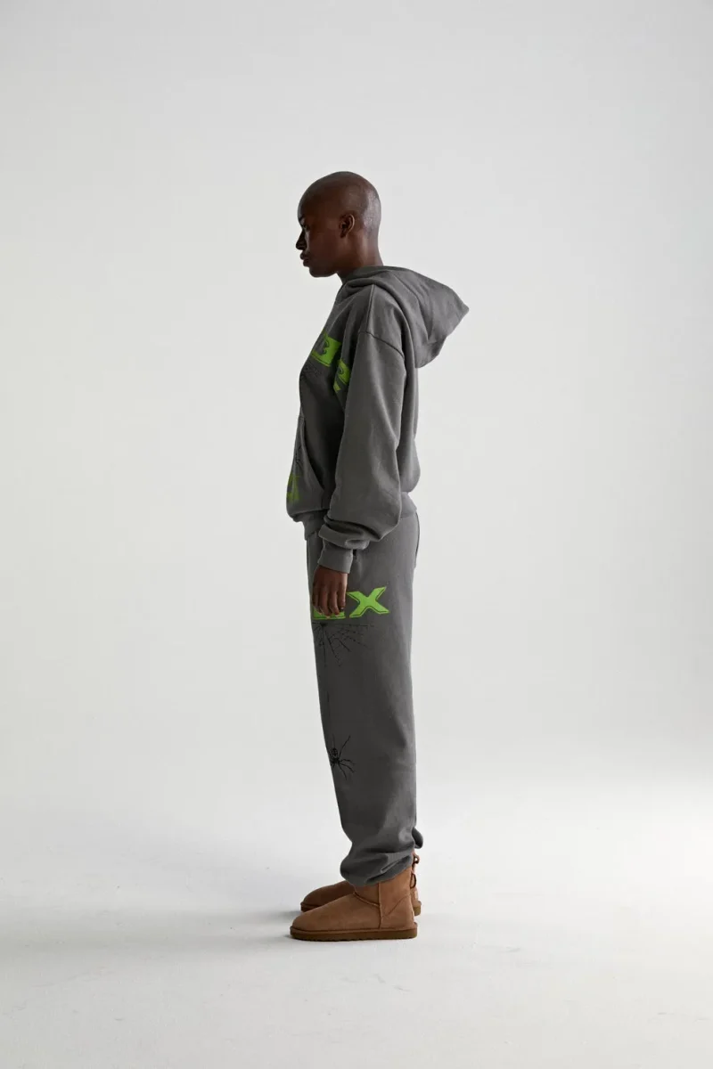 Sp5der 5ex Dark Grey Hoodie 5