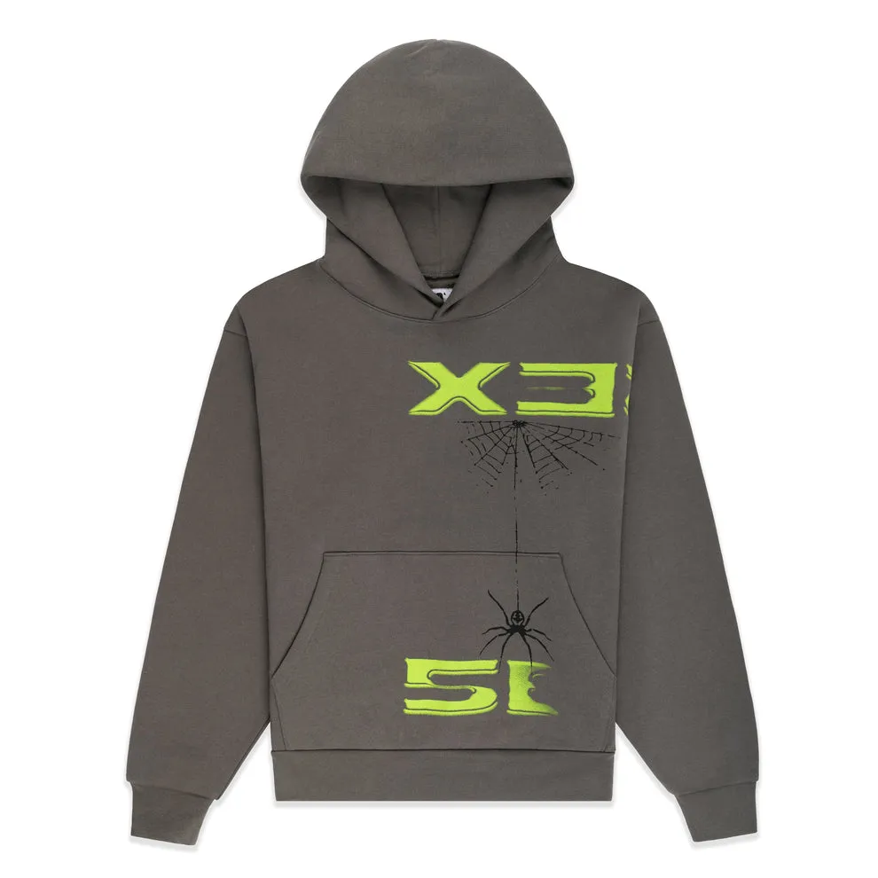 Sp5der 5ex Dark Grey Hoodie