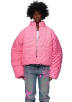 Sp5der 5star P*nk Puffer Jacket 1