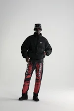 Sp5der 5star Puffer Black Jacket 12