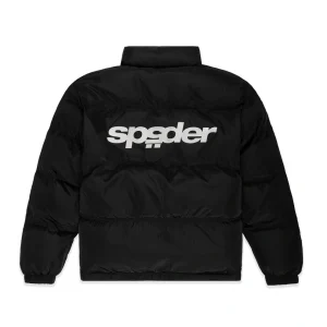 Sp5der 5star Puffer Black Jacket 14