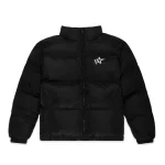 Sp5der 5star Puffer Black Jacket