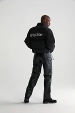 Sp5der 5star Puffer Black Jacket 7