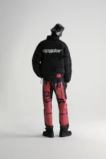 Sp5der 5star Puffer Black Jacket 8