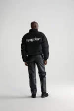 Sp5der 5star Puffer Black Jacket 9