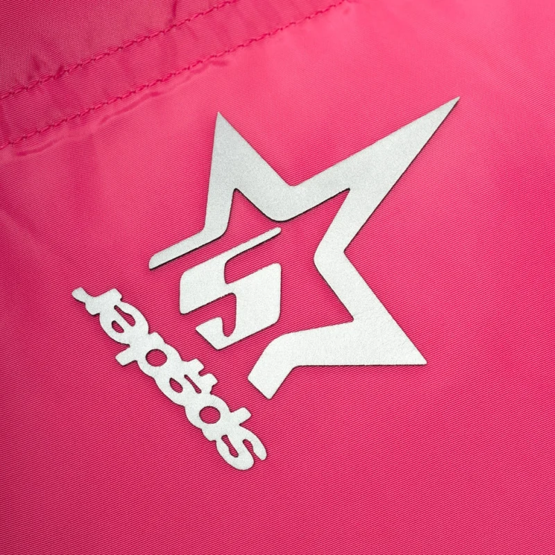 Sp5der 5star Puffer Pink Jacket 12