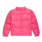 Sp5der 5star Puffer Pink Jacket