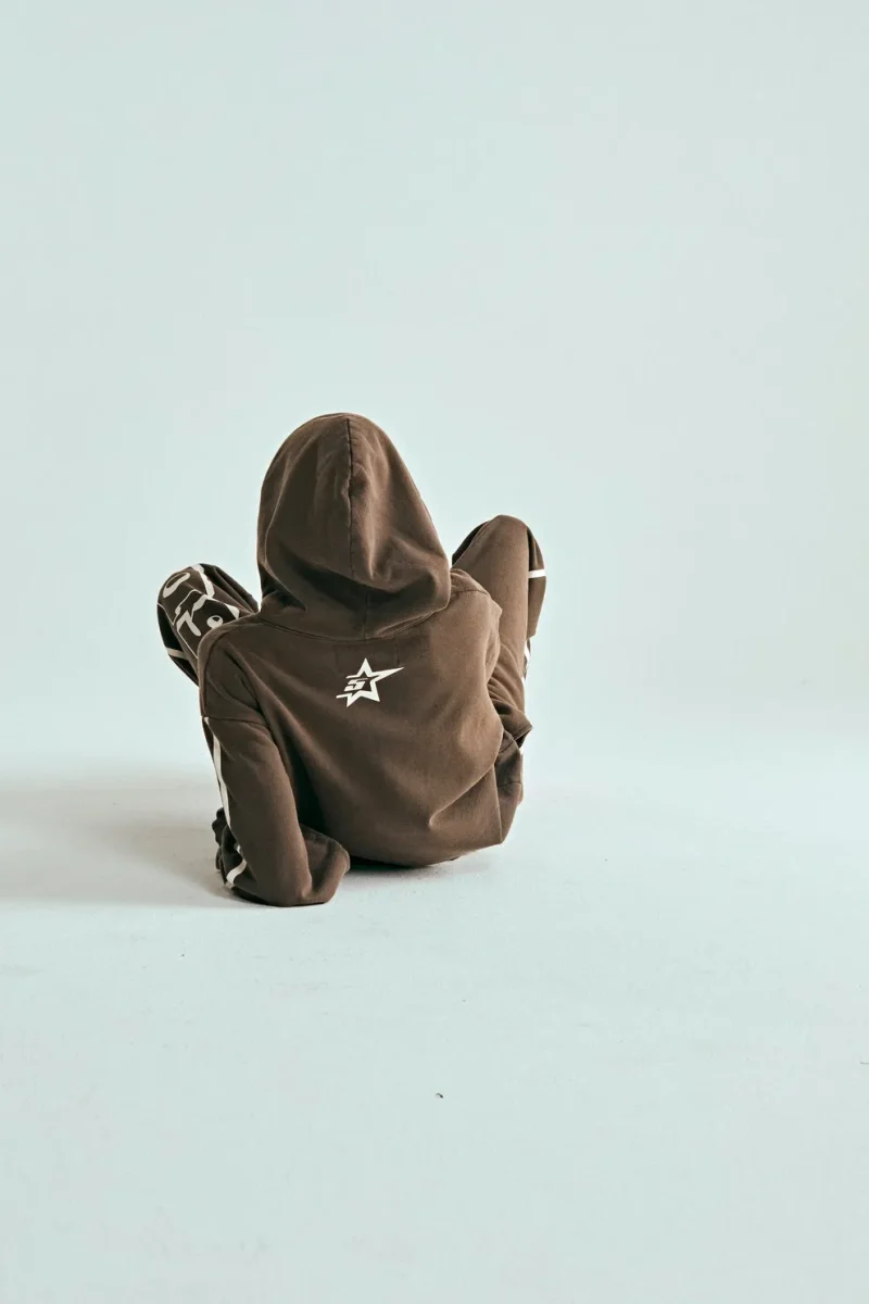 Sp5der 5star Rodeo Brown Hoodie 1