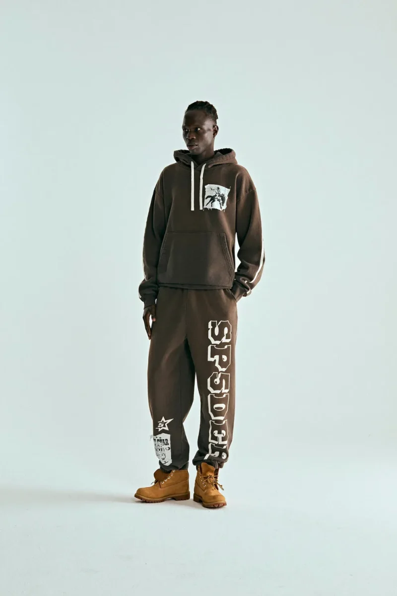 Sp5der 5star Rodeo Brown Hoodie 4