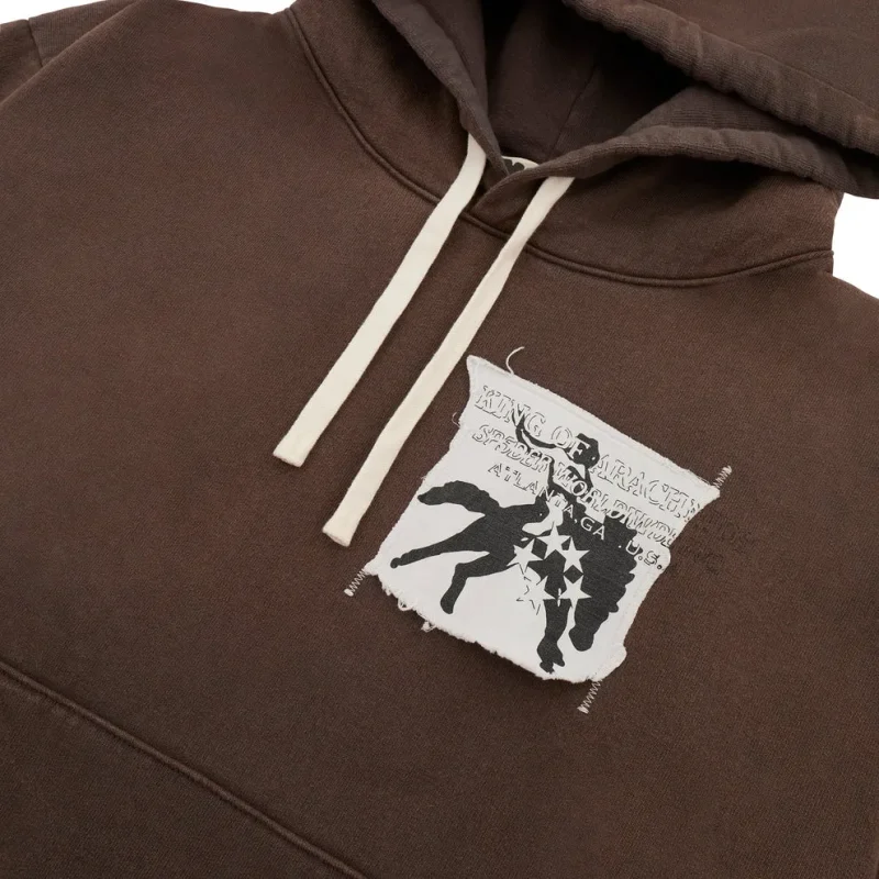 Sp5der 5star Rodeo Brown Hoodie 5