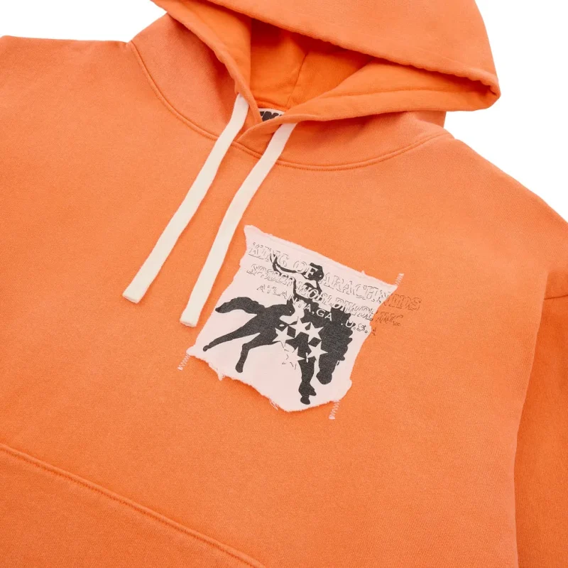 Sp5der 5star Rodeo Orange Hoodie 6