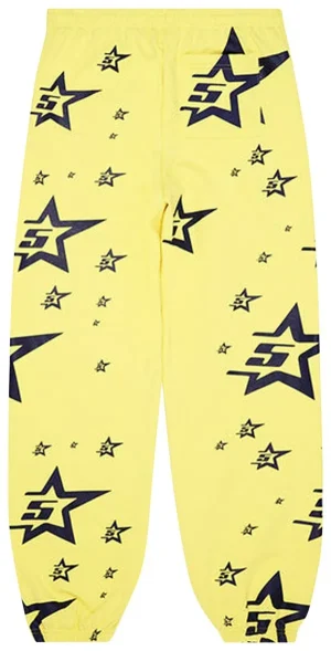Sp5der 5star Yellow Sweatpant 1