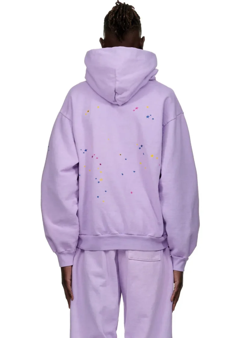 Sp5der Acai Purple Hoodie 1
