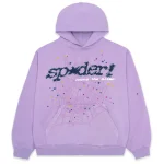 Sp5der Acai Purple Hoodie