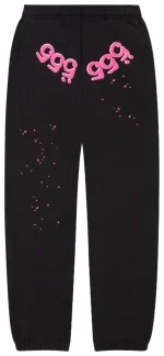 Sp5der Angel Number Black Sweatpant