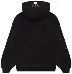 Sp5der Angel Number Hoodie Black Pink 555