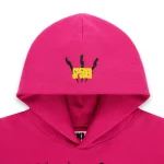 sp5der angel number pink hoodie cap