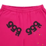 Sp5der Angel Number Pink Sweatpant 10