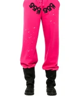 Sp5der Angel Number Pink Sweatpant 2
