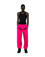 Sp5der Angel Number Pink Sweatpant 6