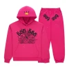 Sp5der Angel Number Pink Tracksuit