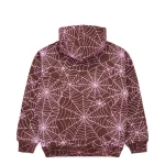 Sp5der Aop Brown Hoodie 4