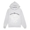 Sp5der Arach NY Phobia Hoodie Ash Grey