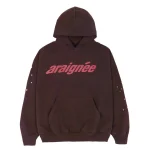 Sp5der Araignee Brown Hoodie