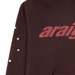 Sp5der Araignee Brown Hoodie 3