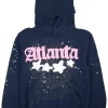 Sp5der Atlanta Navy Hoodie