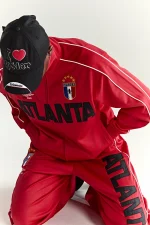 Sp5der Atlanta Track Red Jacket 1