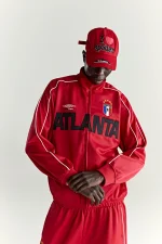Sp5der Atlanta Track Red Jacket 3