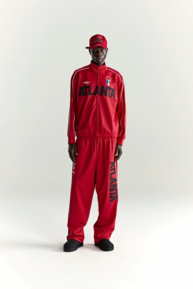 Sp5der Atlanta Track Red Jacket 9