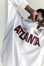 Sp5der Atlanta Track White Jacket 2