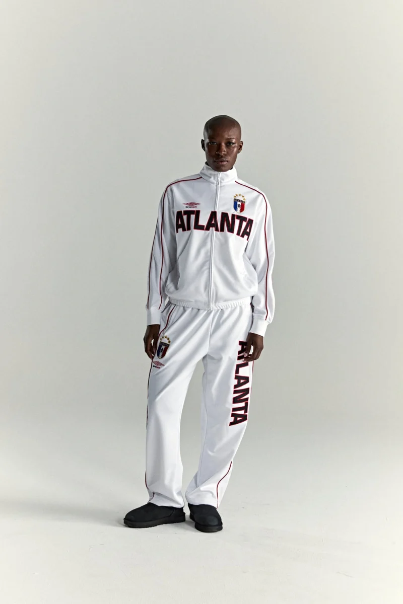 Sp5der Atlanta Track White Jacket 8