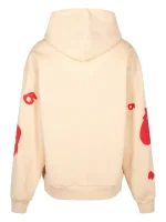 sp5der beige beluga hoodie back