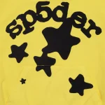 sp5der beluga gold hoodie center