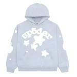 Sp5der Beluga Grey Hoodie