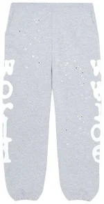 Sp5der Beluga Grey Sweatpant