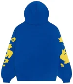sp5der beluga hoodie tc blue back